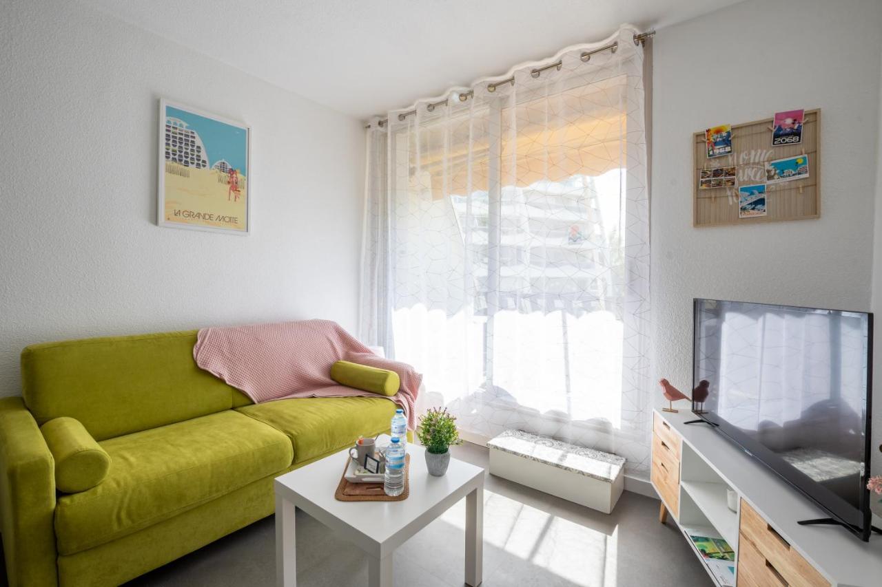 Studio Vasco / Confortable / Lumineux / Parking Prive La Grande Motte Luaran gambar