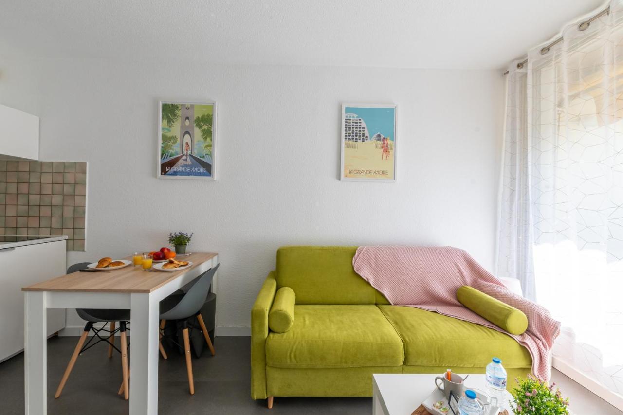 Studio Vasco / Confortable / Lumineux / Parking Prive La Grande Motte Luaran gambar